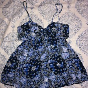 Paisley Baby Doll Tank Top